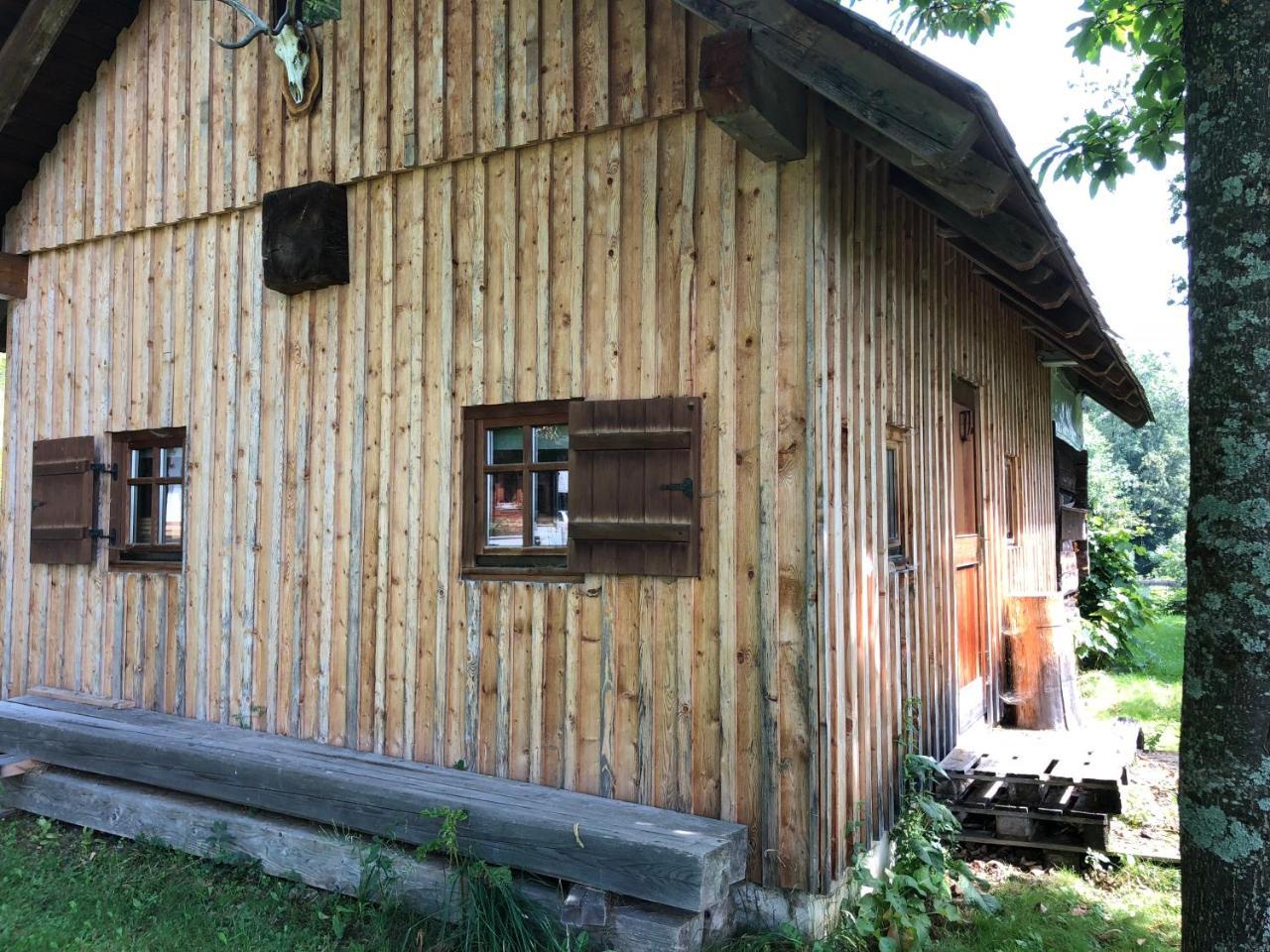 Waldheimathuette Villa Sankt Kathrein am Hauenstein Bagian luar foto