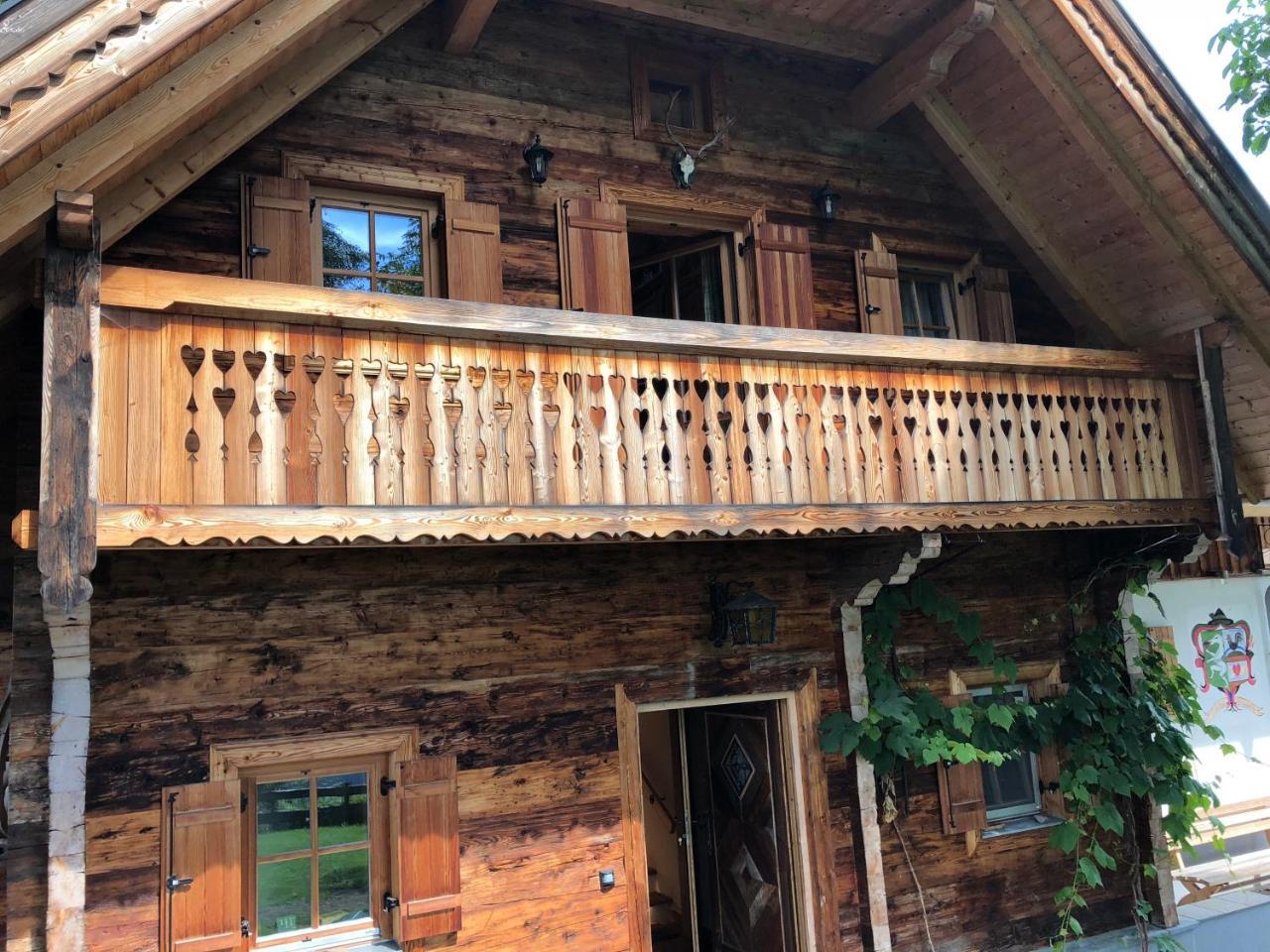 Waldheimathuette Villa Sankt Kathrein am Hauenstein Bagian luar foto