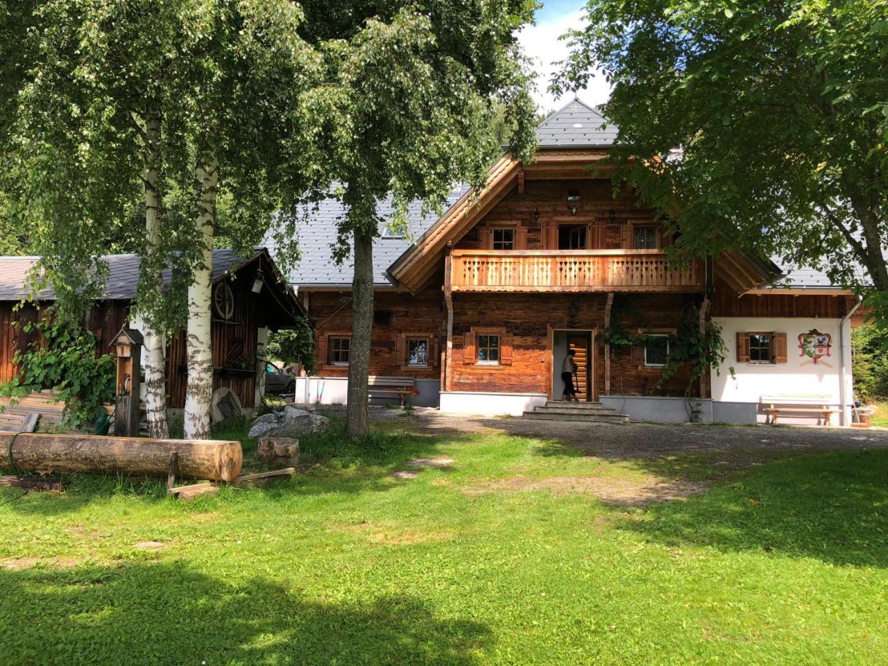 Waldheimathuette Villa Sankt Kathrein am Hauenstein Bagian luar foto