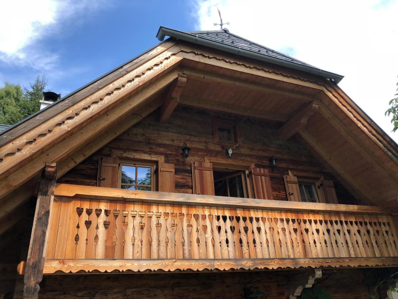 Waldheimathuette Villa Sankt Kathrein am Hauenstein Bagian luar foto
