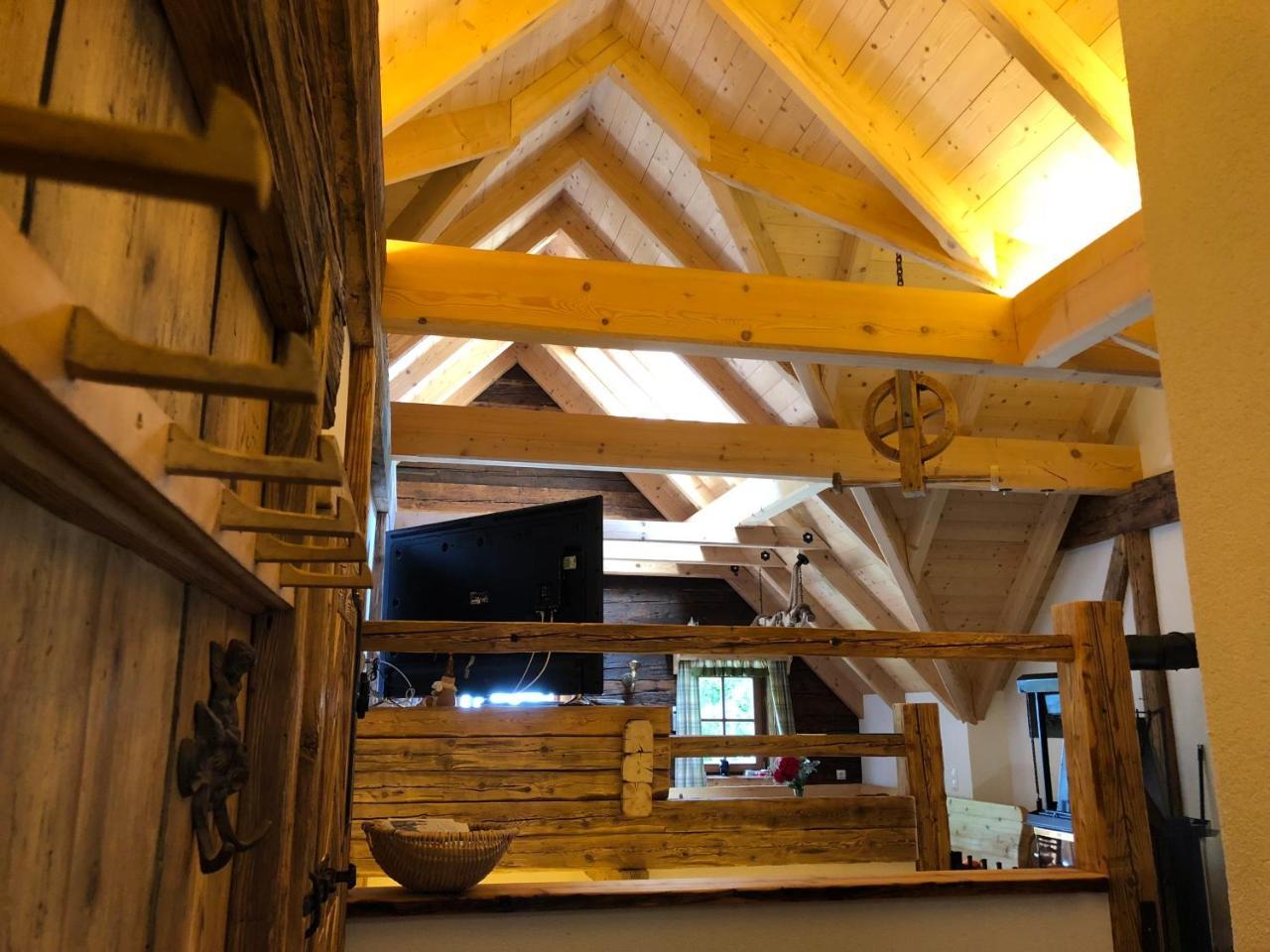 Waldheimathuette Villa Sankt Kathrein am Hauenstein Bagian luar foto