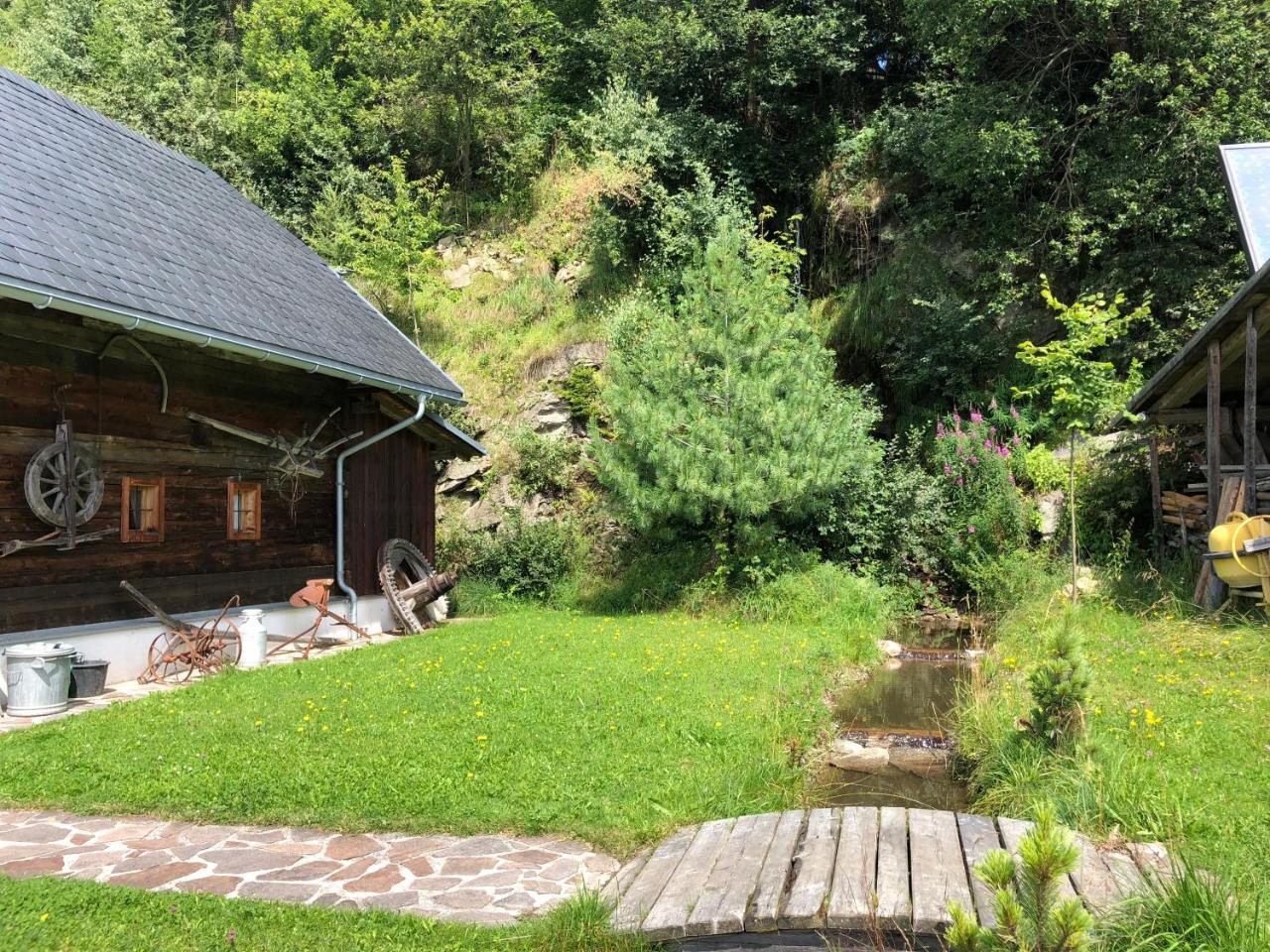 Waldheimathuette Villa Sankt Kathrein am Hauenstein Bagian luar foto