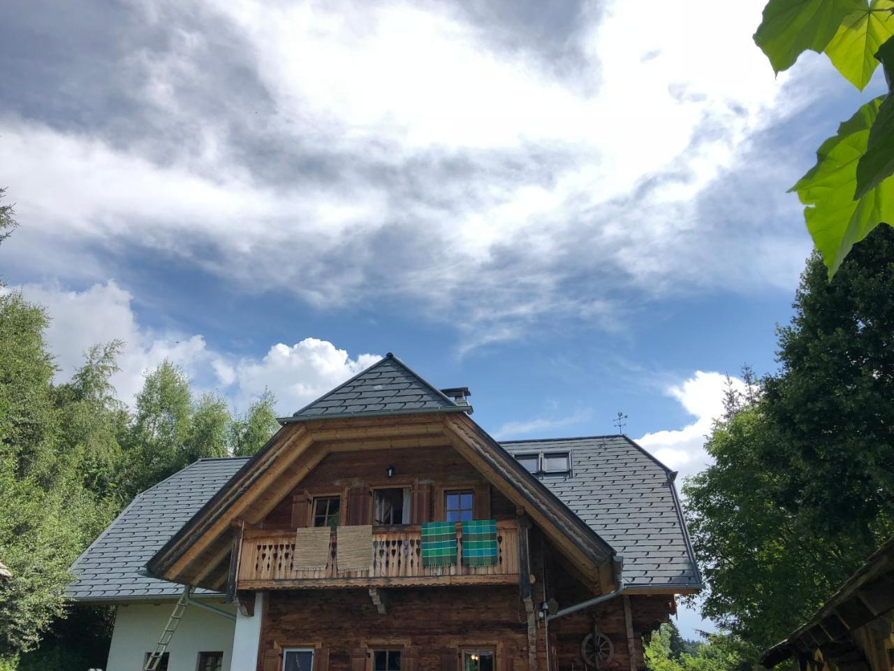 Waldheimathuette Villa Sankt Kathrein am Hauenstein Bagian luar foto